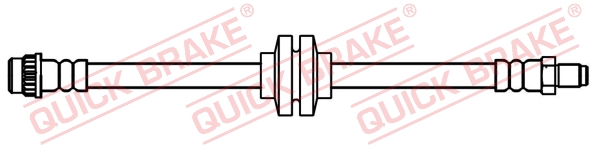 Flessibile del freno - 32.135 QUICK BRAKE