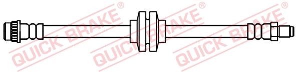 Flessibile del freno - 32.136 QUICK BRAKE