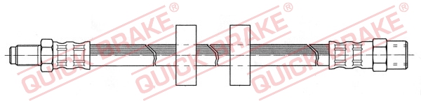 Brake Hose - 32.203 QUICK BRAKE