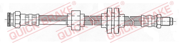 Brake Hose - 32.207 QUICK BRAKE