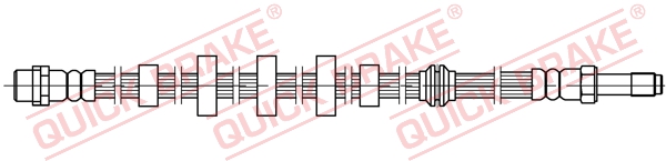 Brake Hose - 32.208 QUICK BRAKE