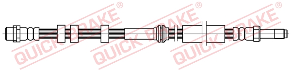 Brake Hose - 32.209 QUICK BRAKE