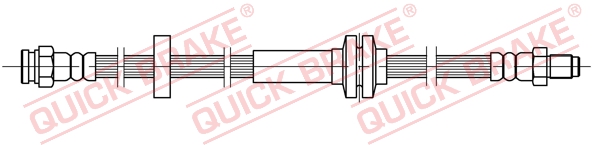 Brake Hose - 32.210 QUICK BRAKE