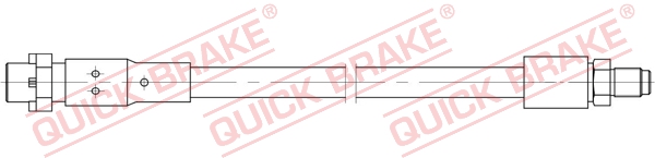 Flessibile del freno - 32.216 QUICK BRAKE
