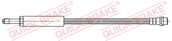 Brake Hose - 32.347 QUICK BRAKE
