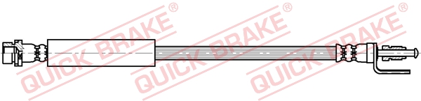 Flessibile del freno - 32.349 QUICK BRAKE