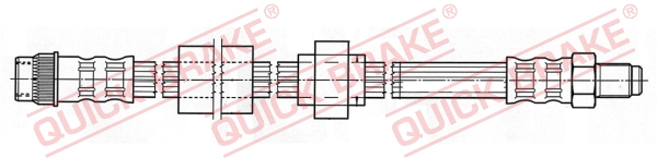 Flessibile del freno - 32.408 QUICK BRAKE