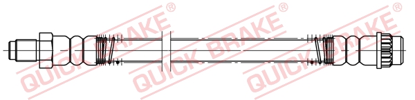 Brake Hose - 32.513 QUICK BRAKE