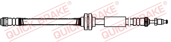 Тормозной шланг - 32.704 QUICK BRAKE
