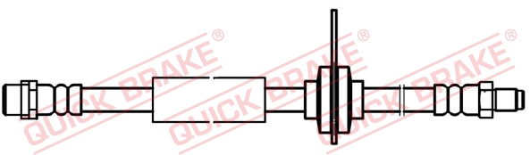 Brake Hose - 32.710 QUICK BRAKE