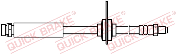 Flessibile del freno - 32.712 QUICK BRAKE