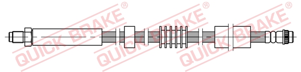 Brake Hose - 32.801 QUICK BRAKE