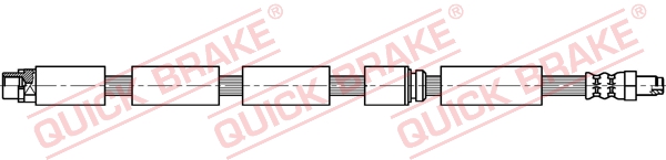 Brake Hose - 32.810 QUICK BRAKE