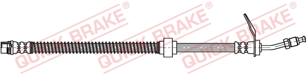 Brake Hose - 32.820 QUICK BRAKE
