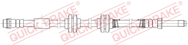 Тормозной шланг - 32.825 QUICK BRAKE