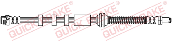 Flessibile del freno - 32.831 QUICK BRAKE