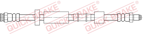 Brake Hose - 32.832 QUICK BRAKE