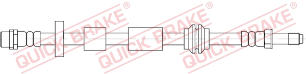 Flessibile del freno - 32.836 QUICK BRAKE