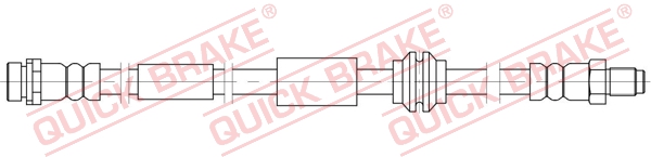 Flessibile del freno - 32.837 QUICK BRAKE