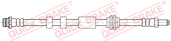 Brake Hose - 32.845 QUICK BRAKE