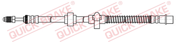 Brake Hose - 32.848 QUICK BRAKE
