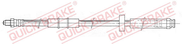Brake Hose - 32.917 QUICK BRAKE