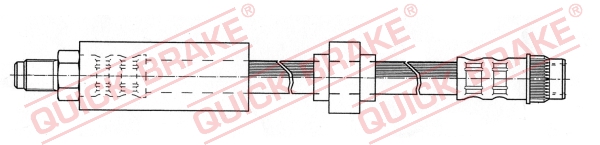 Brake Hose - 32.950 QUICK BRAKE