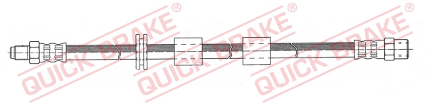 Brake Hose - 32.960 QUICK BRAKE