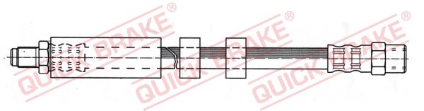 Brake Hose - 32.972 QUICK BRAKE