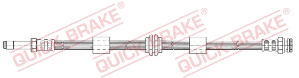 Flessibile del freno - 32.976 QUICK BRAKE