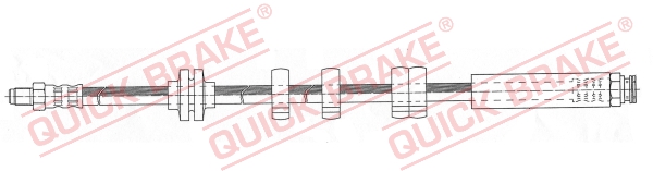 Flessibile del freno - 32.979 QUICK BRAKE