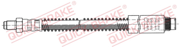 Тормозной шланг - 32.981 QUICK BRAKE
