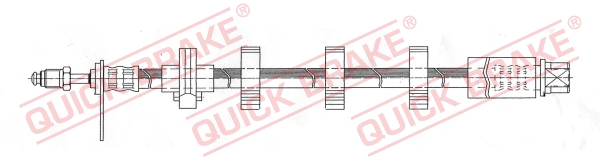 Brake Hose - 32.985 QUICK BRAKE