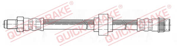 stabdžių žarnelė - 32.987 QUICK BRAKE