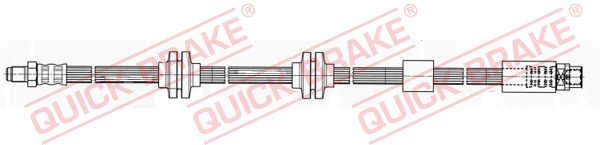 Brake Hose - 35.909 QUICK BRAKE