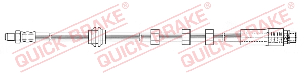 Тормозной шланг - 35.911 QUICK BRAKE