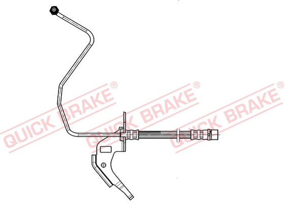 Flessibile del freno - 35.914 QUICK BRAKE