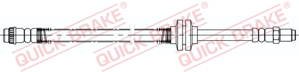 Brake Hose - 36.901 QUICK BRAKE