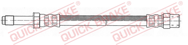 Brake Hose - 37.007 QUICK BRAKE