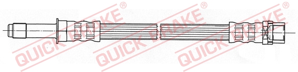 Brake Hose - 37.017 QUICK BRAKE
