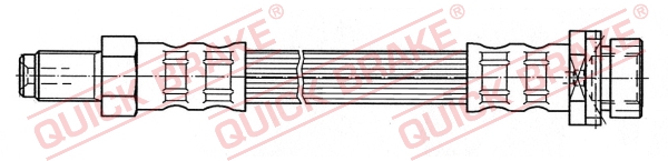 Brake Hose - 37.030 QUICK BRAKE