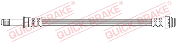 Brake Hose - 37.037 QUICK BRAKE
