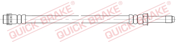 Flessibile del freno - 37.041 QUICK BRAKE