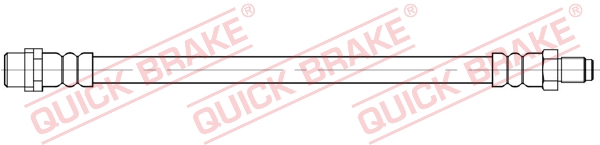 Brake Hose - 37.043 QUICK BRAKE