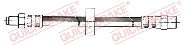 Тормозной шланг - 37.909 QUICK BRAKE