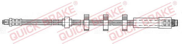 Тормозной шланг - 37.917 QUICK BRAKE