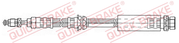 Flessibile del freno - 37.918 QUICK BRAKE