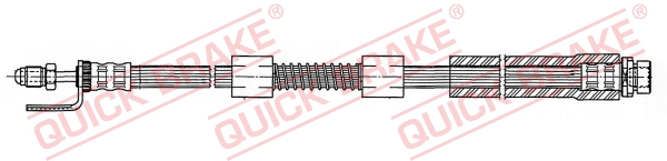 Brake Hose - 37.928 QUICK BRAKE