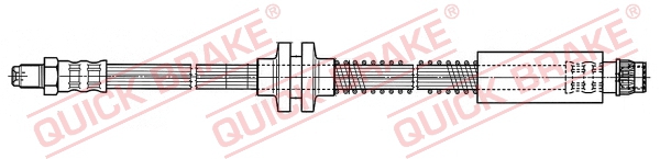 Brake Hose - 37.933 QUICK BRAKE