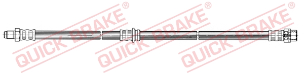 Flessibile del freno - 37.938 QUICK BRAKE